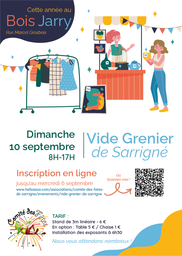 Flyer Vide Grenier 2023